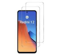 HQSELECTION® LOT DE 2 Verre Trempé Pour Xiaomi Redmi 12.Film de Protection d'écran Transparent - Anti Rayures - Ultra Résistant Dureté 9H
