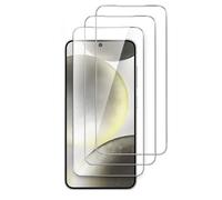 HQSELECTION® LOT DE 3 Verre Trempé Pour Samsung Galaxy S24 Plus / S24+ .Film de Protection d'écran Transparent - Anti Rayures - Ultra Résistant Dureté 9H
