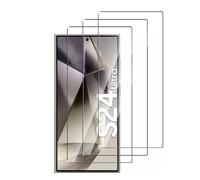 Hqselection® Lot De 3 Verre Trempé Pour Samsung Galaxy S24 Ultra .Film De Protection D'écran Transparent - Anti Rayures - Ultra Résistant Dureté 9h