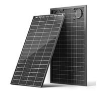 HQST Panneau solaire bifacial de type N 16BB 200 W avec efficacité de 25% cellules de classe A+, indice IP65 pour camping-car, remorque, marine, toit domestique, ferme, hors réseau