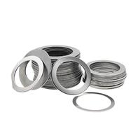 HQTek Rondelle plate en acier inoxydable, joint de haute précision, cale Ultra fine M20 M22 M25 M28 M30 épaisseur 0.1 0.2 0.3 0.5 1mm 10 pièces (Color : Thickness 0.1mm, Size : 25x30)