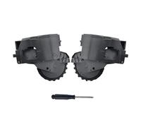 HqteK Roue de voyage, compatible for Xiaomi, compatible for Roborock S5 S50 S51 S502 S55, accessoires for la maison, roue d'aspirateur Robot, pièces de module de roue droite gauche (Color : L and R)