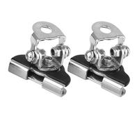 HQTS Supports de Montage Barre Lumineuse LED Acier Inoxydable 304 Résistant à la Corrosion, Phares/Feux de Plaque pince en alliage d'aluminium pour la plupart des voitures, camions, SUV 2pcs