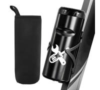 Hqunjikp Bouteille à outils de vélo - Boîte de rangement portable pour équipement de vélo - Cage de rangement pour bouteille d'eau - pour l'équitation, les voyages, les déplacements, le cyclisme