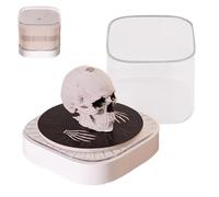 Hqunjikp Calendrier 3D 2026-3D en forme de tête de mort en papier sculpté, calendrier hebdomadaire détachable | pour assistants exécutifs, indépendants, étudiants, enseignants, bureau, maison, table