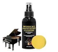 Hqunjikp Piano Polish - Agent nettoyant brillance Polish | 100 ml Outils de nettoyage de la poussière pour violon basse - Pour maison, studio, scène, cours de musique, pratique quotidienne, flûte