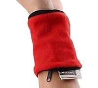 Hqunjikp Portefeuille unisexe avec dragonne et poche à fermeture éclair pour clés - Poche anti-transpiration pour accès aux cartes de crédit, espèces, femmes, hommes, course à pied, marche, escalade