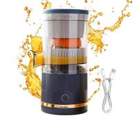 Hqunjikp Presse-agrumes à séparation automatique, presse-agrumes électrique, machine à jus portable, extrait sans effort le jus des oranges, citrons, pamplemousses, jusqu'à 20 portions sur une charge