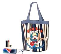 Hqunjikp Sac à déjeuner pour femme - Sac fourre-tout étanche avec poignées, petit sac à déjeuner, pour, adultes, travail, école, voyage, plage, pique-nique, trajet quotidien