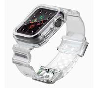 HQWear Light Set pour Apple Watch 4/5/6/SE, 40 mm, noir transparent