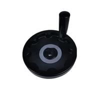 HQYCL 6in roue à main en alliage d'aluminium scie à découper Table poussoir scie à découper levage et abaissement volant Machine accessoires(B)