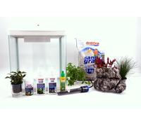 HR-300 Blanc Y Compris Décoration Nano Aquarium Complet Filtre Installation