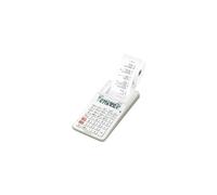 HR-8RCE - Calculatrice avec imprimante - LCD - 12 chiffres - pile - blanc