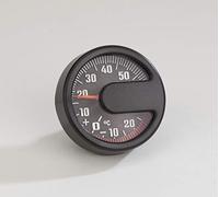 hr-imotion 10010201 Thermomètre pour Voiture, Maison, Camping, etc. [pour l'intérieur & l'extérieur | Autocollant | de -30 °C à + 50 °C | Made in Germany]