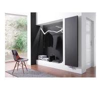 HR Meubles de salle de bain Lupo Radiateur design 61x162cm avec raccordement central 805Watt blanc