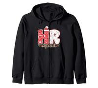 HR Squad Costume de Noël Amusant Ressource Humaine Sweat à Capuche