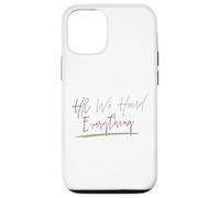 HR We Heard Everything Funny Human Resources Manager Coque pour iPhone 12/12 Pro