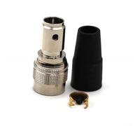 HR10A-7P-6P(73) pour caméra industrielle Hirose 6 broches Connecteur coudé Boîtier en métal robuste Verrouillage Push-Pull 14 x 32 mm
