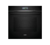Siemens iQ700 HR776G3B1 four 71 L Noir, Acier inoxydable