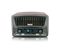 , hra-270cd-mp3cd+bt radio cd portable vintage dab+/fm lecteur cd-mp3 bluetooth, usb télécommande, , bois