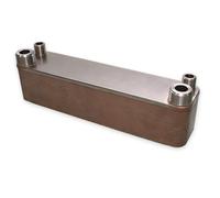 Hrale Échangeur de chaleur thermique inox 30 plaques max. 125 kW Eau Solaire