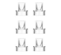 Hranio Lot de 6 valves à bec de canard compatibles avec TSRETE, CPPSLEE, Momcozy S9/S12/S9PRO/S12PRO pour tire-lait portable