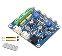 HRB8825 Stepper Motor Hat (B) for Raspberry Pi/Jetson Nano,Drives Two Stepper Motors Up to 1/32 Microstepping, 6 Available Microstepping Modes