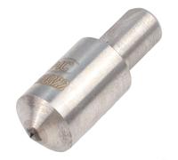HRC-2 Testeur de dureté avec bille sphérique en acier pour HRA, angle de 120 degrés, longueur 27 mm, brasage métallurgique, argent