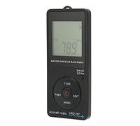 HRD - Mini Radio Portable 767 avec Bande Avion, Radio Multibande FM AM AIR avec Cordon avec écouteurs, Radio 400 MAh 3,7 V avec écran LCD avec Rétroéclairage