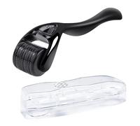 HREDZEO Derma Roller 0,5 mm,Derma Roller Visage Dermaroller Cheveux 540 Roller Micro Aiguille en Titane Roller Micro Aiguille pour Stimule Repousse Pousse Cheveux et Barbe