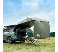 HREFEU Tente de hayon avec auvent, imperméable 3000 mm UPF 50+, Tente d'ombrage pour VUS, Van, monospace, CUVcamping (Grande Taille)