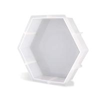 Hreyywo Grands Moules en Silicone pour RéSine, Grands Moules en RéSine, Moules en Silicone Hexagonaux AméLioréS de 9 Pouces pour la Conservation des Fleurs