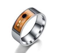 Hreyywo NFC Smart Chip Ring ÉTiquette de TéLéPhone Portable Smart Ring Nouvelle Technologie NFC Wearable Smart Ring A