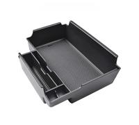 HRFZNURHO Convient pour Ford Explorer 2025-2020, organisateur de console centrale de voiture, plateau de console centrale en ABS avec amortisseur, récipient secondaire (noir)