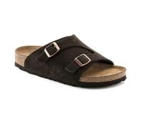 HRGKLMN Mules pour Femmes et Hommes Classiques, Sandales à Une Bride avec Boucle réglable, Chaussures d'été Plates Confortables pour la Vie Quotidienne, la Plage et Les Vacances,Dunkelbraun,43 EU