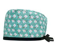 Hrippy Casquette D'infirmière, Couvre-Chef Chirurgical Unisexe, Chapeau De Gommage Médical en Coton, Chapeau De Chirurgie À Imprimé Dessin Animé, Casquette De Médecin Réglable
