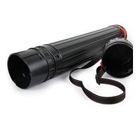 Hrippy Dessin Tube Plastique Extensible Document Peinture Papier Poster Poster Tube Boîte Boîte À Tube Fourniture pour Enfants Adultes