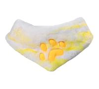 Hrippy Écharpe en Polaire Douce À Motif Pattes De Chat - Cache-Cou Orné D'empreintes De Pattes, Idéal pour Le Cosplay, Les Conventions Les Vêtements d'hiver Chauds.