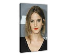HRJHE Poster Emma Watson (20) - Impression sur toile - Décoration murale pour salon, chambre à coucher - 20 x 30 cm