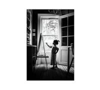 HRJHE Poster sur toile Robert Doisneau (21) - Décoration murale pour salon, chambre à coucher - 30 x 45 cm