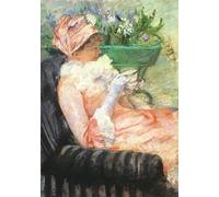 HRJUBWREE Célèbre Image sur Toile Graffiti Art Murale la tasse de thé de Mary Cassatt Vintage Impressions sur Toile Pour la Décoration Murale 60x90cm
