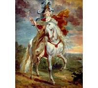 HRJUBWREE Célèbre Image sur Toile Graffiti Art Murale Marie de Médicis au Pont de cé par Théodore Géricault Vintage Impressions sur Toile Pour la Décoration Murale 60x90cm