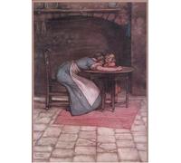 HRJUBWREE Célèbre Image sur Toile Graffiti Art Murale Seigneur Dieu nous Avosns payé en totalité par William Heath Robinson Vintage Impressions sur Toile Pour la Décoration Murale 60x90cm