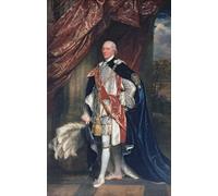 HRJUBWREE Célèbre Peinture D'Art Murale Toile Murale Tableau George Spencer St Lord of the Admiralty in Garter Robes par Singleton Copley Affiche Artistique Pour un Usage Bureautique 60x90cm