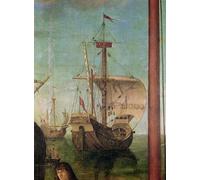 HRJUBWREE Célèbre Peinture D'Art Murale Toile Murale Tableau La rencontre et le départ des fiancés de Vittore Carpaccio Affiche Artistique Pour un Usage Bureautique 60x90cm