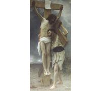 HRJUBWREE Célèbre Peinture D'Art Murale Toile Murale Tableau la Vierge de Consolation par William Adolphe Bouguereau Affiche Artistique Pour un Usage Bureautique 60x90cm