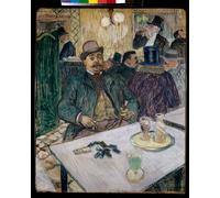 HRJUBWREE Célèbre Peinture D'Art Murale Toile Murale Tableau Monsieur Boileau Au Café par Henri De Toulouse Lautrec Affiche Artistique Pour un Usage Bureautique 60x90cm
