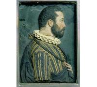 HRJUBWREE Célèbre Peinture D'Art Murale Toile Murale Tableau Portrait Relief du Roi de France par Benvenuto Cellini Affiche Artistique Pour un Usage Bureautique 60x90cm