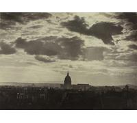 HRJUBWREE Célèbre Peinture D'Art Murale Toile Murale Tableau Untitled Cloud Study with Les Invalides by Charles Marville Affiche Artistique Pour un Usage Bureautique 60x90cm