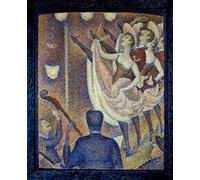 HRJUBWREE De Célèbres Tableaux Toile Murale Tableaux Peinture Murale Nordique Étude pour les Chahut Danceuses De Chahut par Georges Pierre Seurat Pour la Décoration de la Chambre 60x90cm